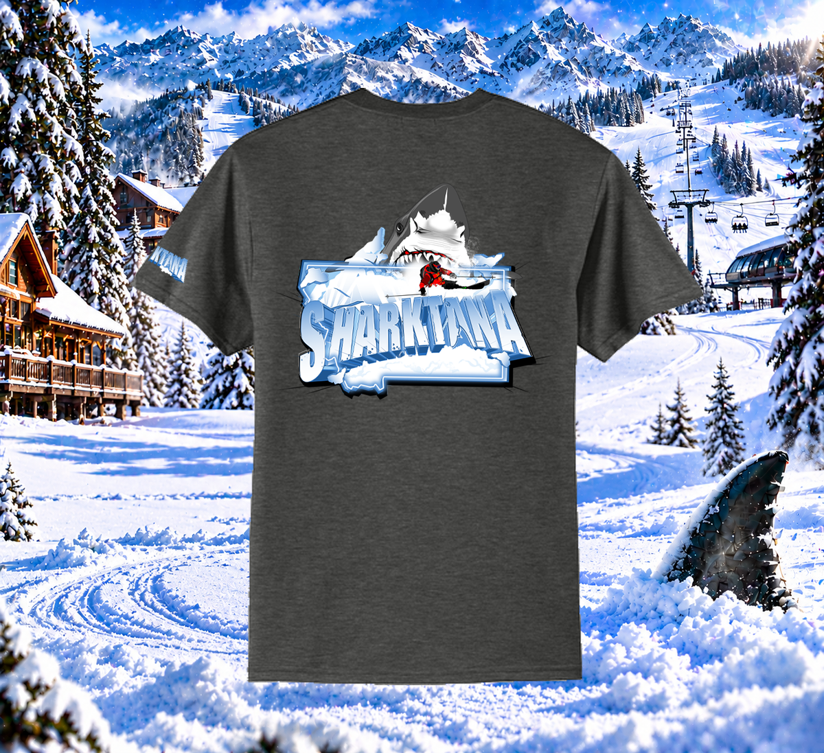 SHARKTANA Official Movie Graphic T-Shirt