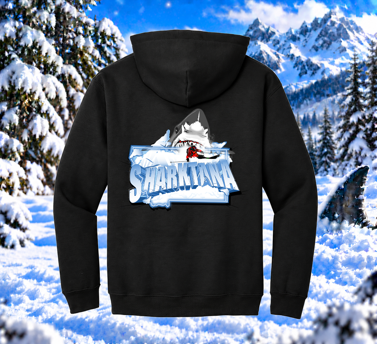 Sharktana Hoodies, Casual Comfortable Pullover Classics for Daily Wear