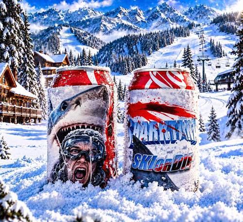Sharktana Koozie