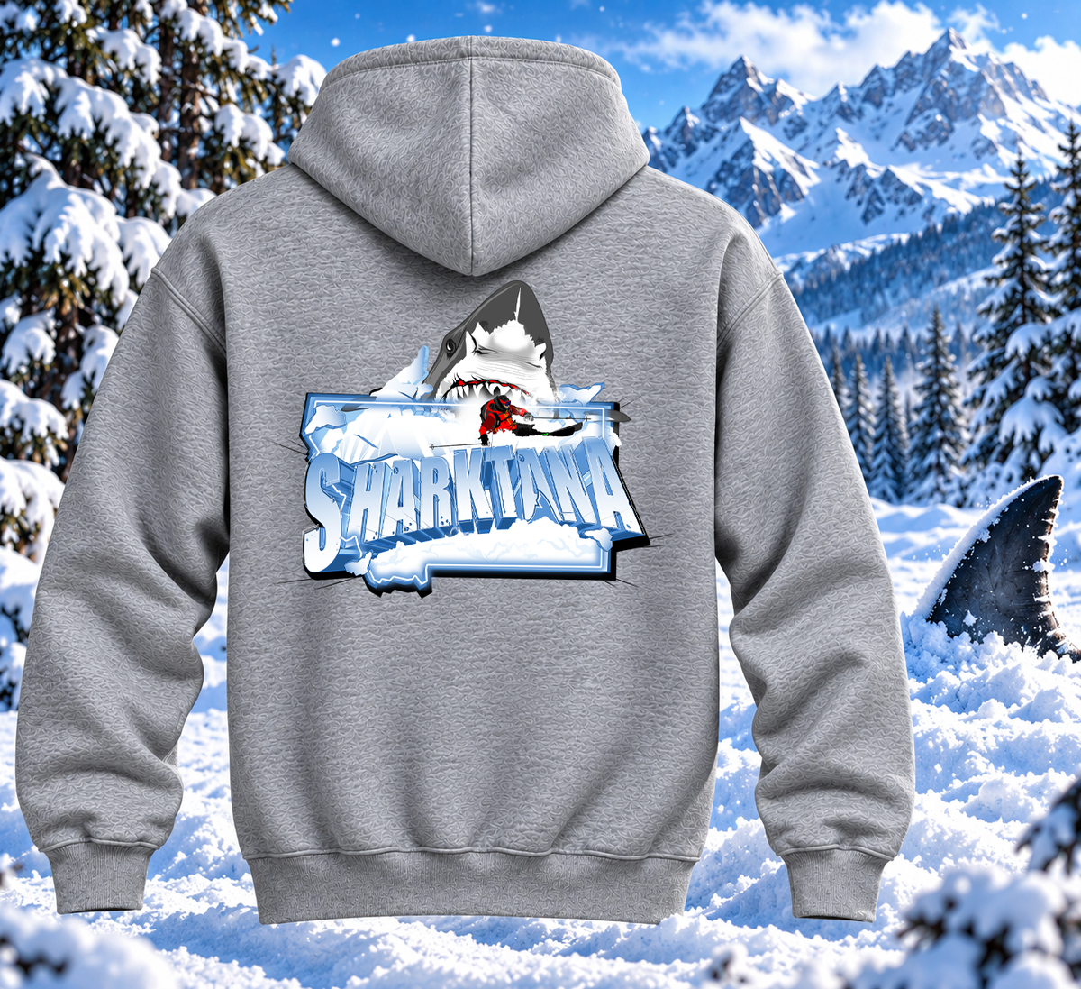 Sharktana Hoodies, Casual Comfortable Pullover Classics for Daily Wear