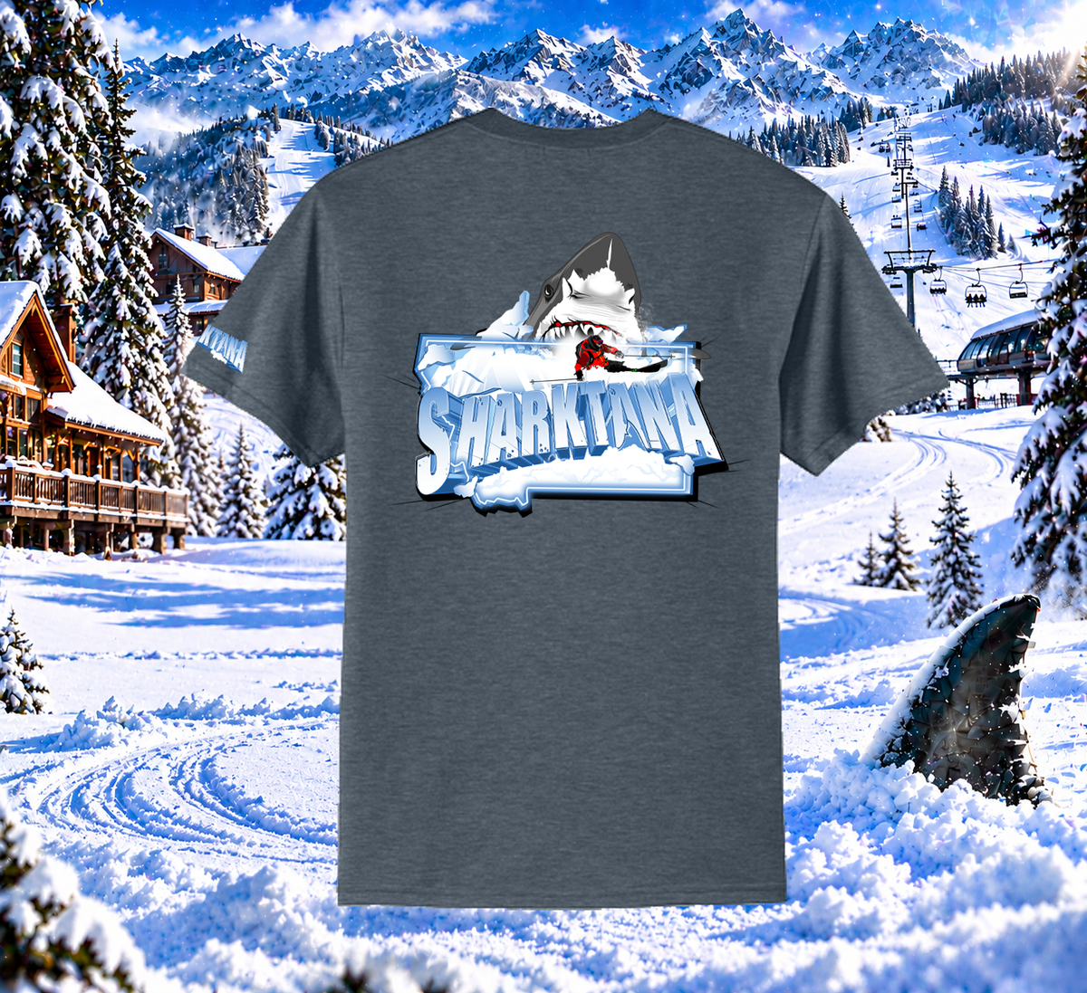 SHARKTANA Official Movie Graphic T-Shirt