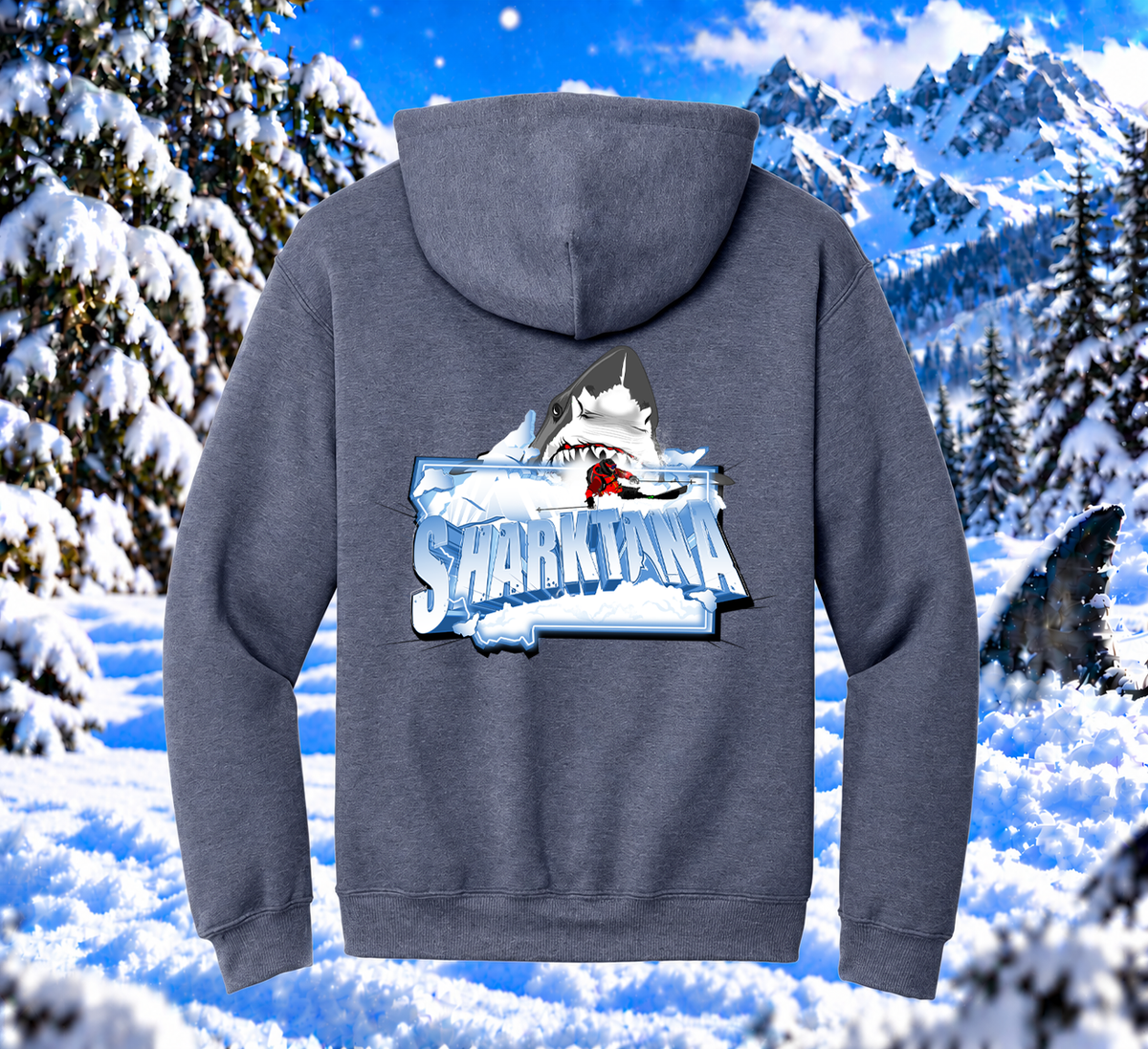 Sharktana Hoodies, Casual Comfortable Pullover Classics for Daily Wear
