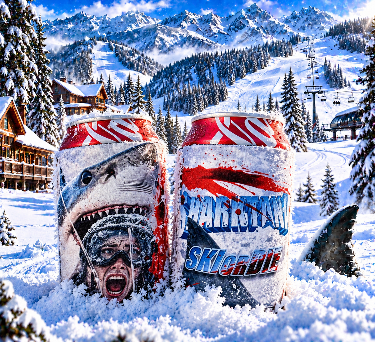 Sharktana Koozie
