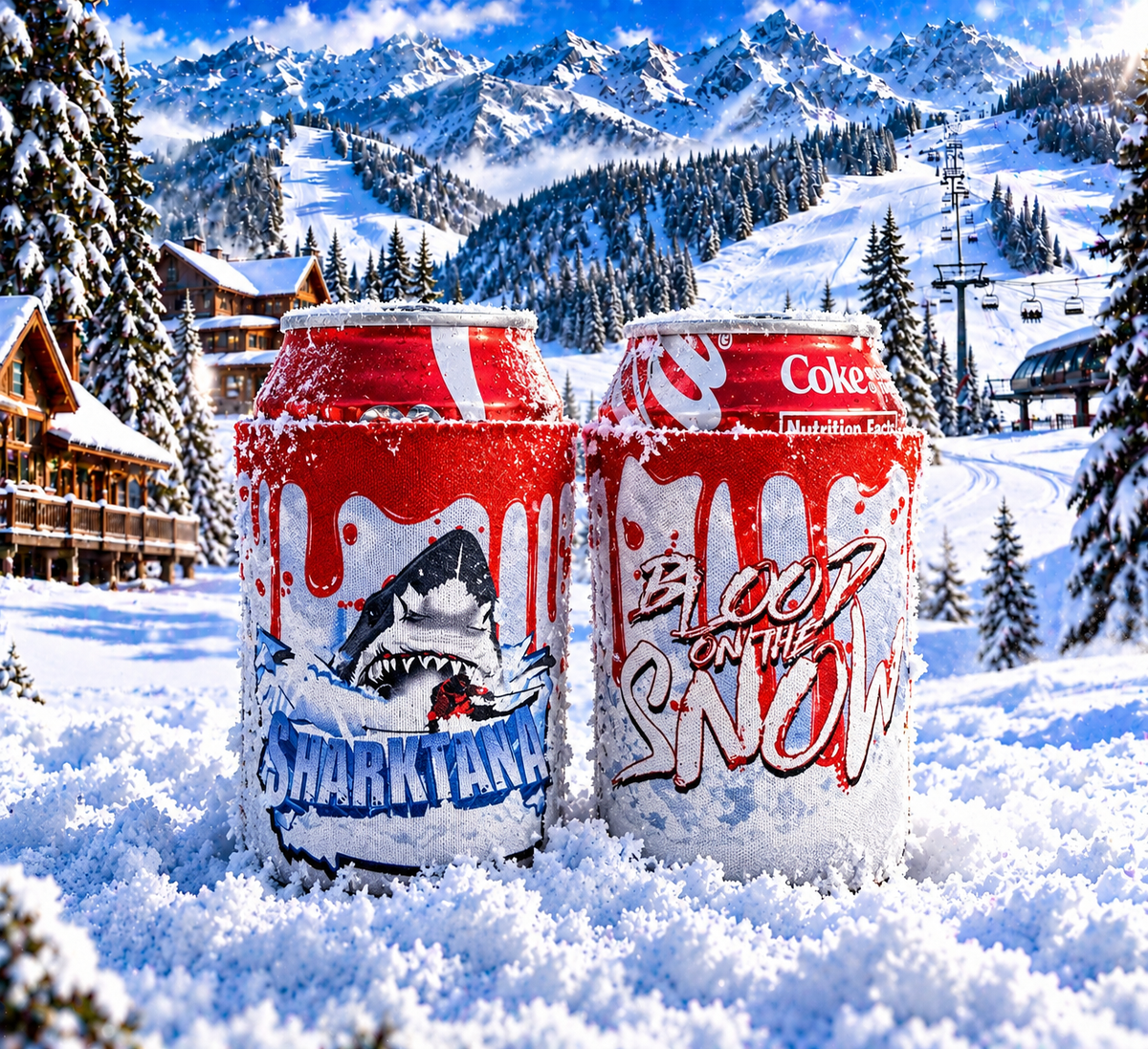 Sharktana Koozie