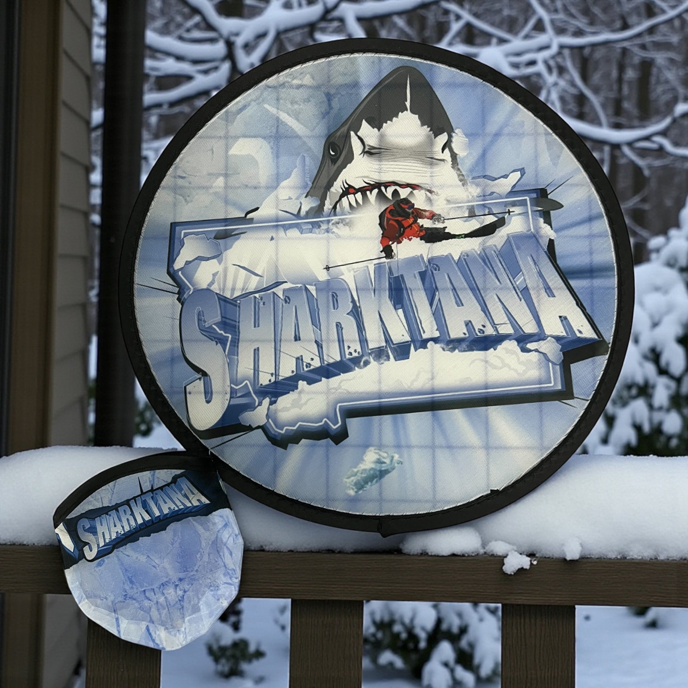 SHARKTANA Foldable Frisbee