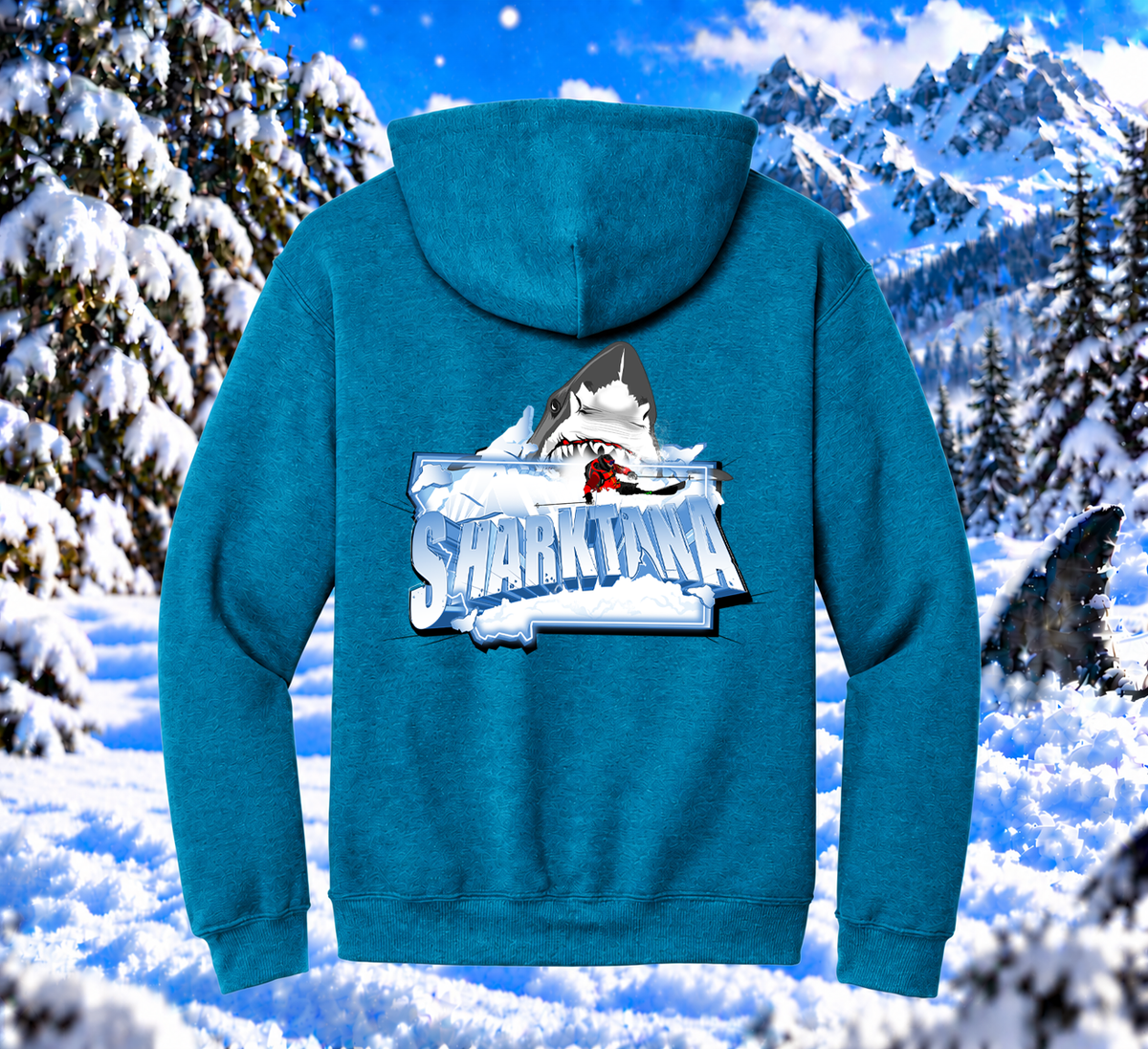 Sharktana Hoodies, Casual Comfortable Pullover Classics for Daily Wear