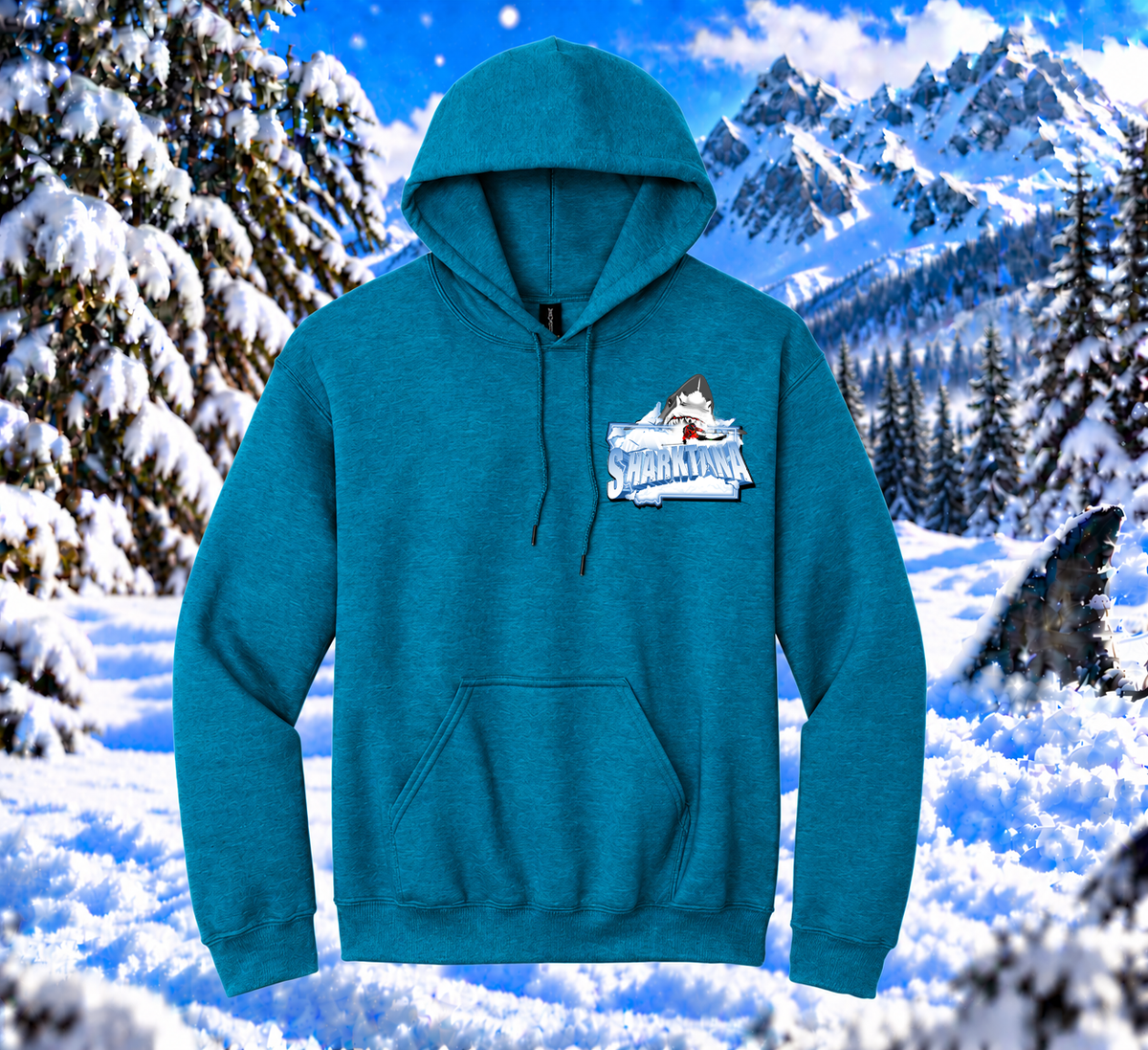 Sharktana Hoodies, Casual Comfortable Pullover Classics for Daily Wear